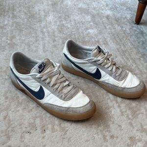 Nike Killshot Men’s White & Navy Low-Top Sneakers with Gum Sole